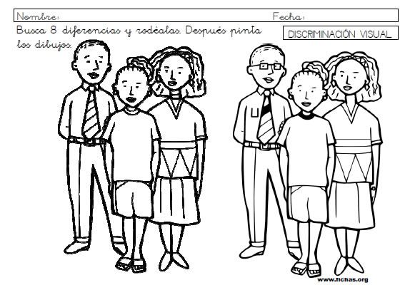 Ficha discriminacion visual 9